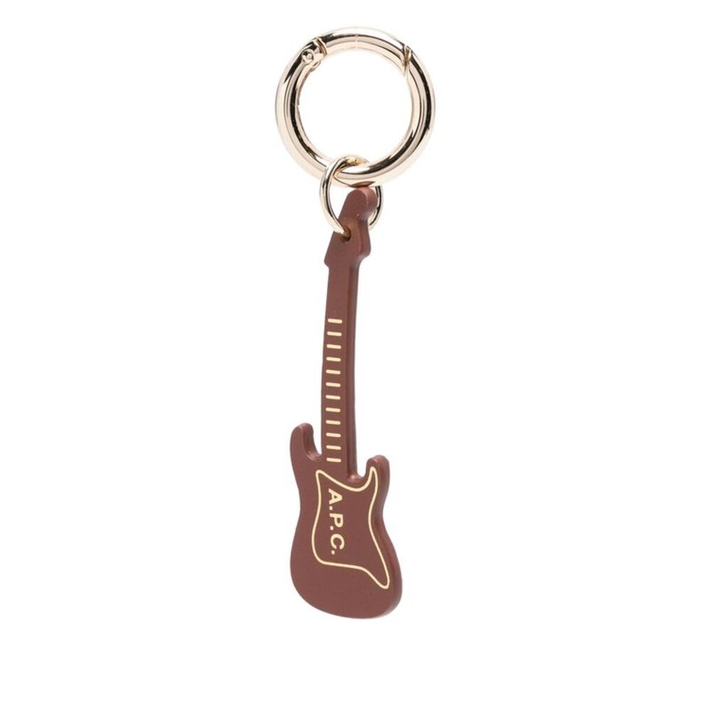 A.P.C. Brown Keyrings & Chains Men